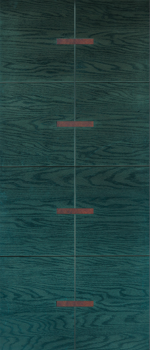 Poseidon Verde Inserti Corten